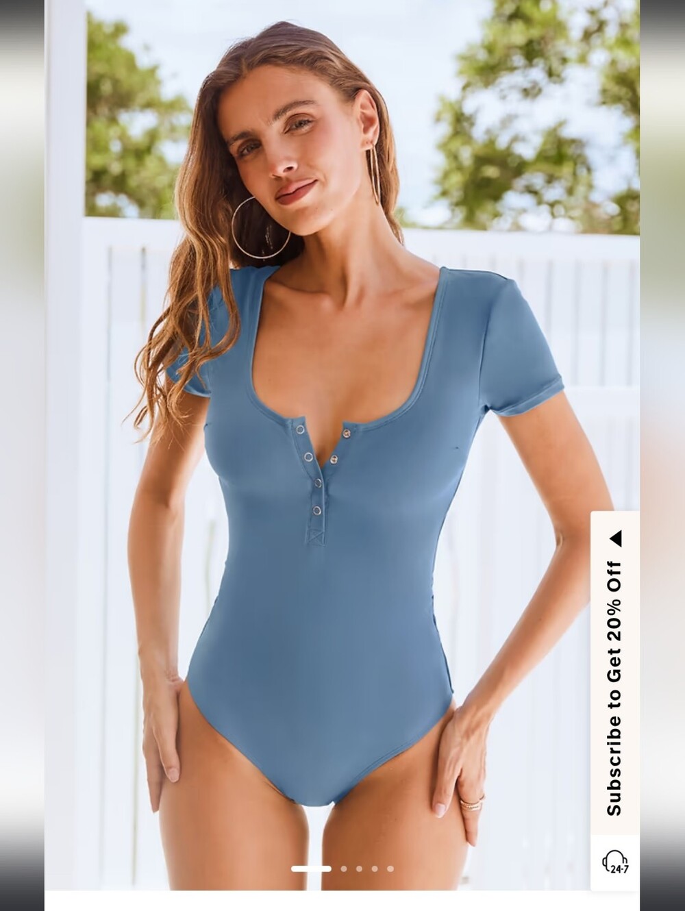NWT! Cupshe Sz Small "ON AND ON" rashguard One-piece Swimsuit